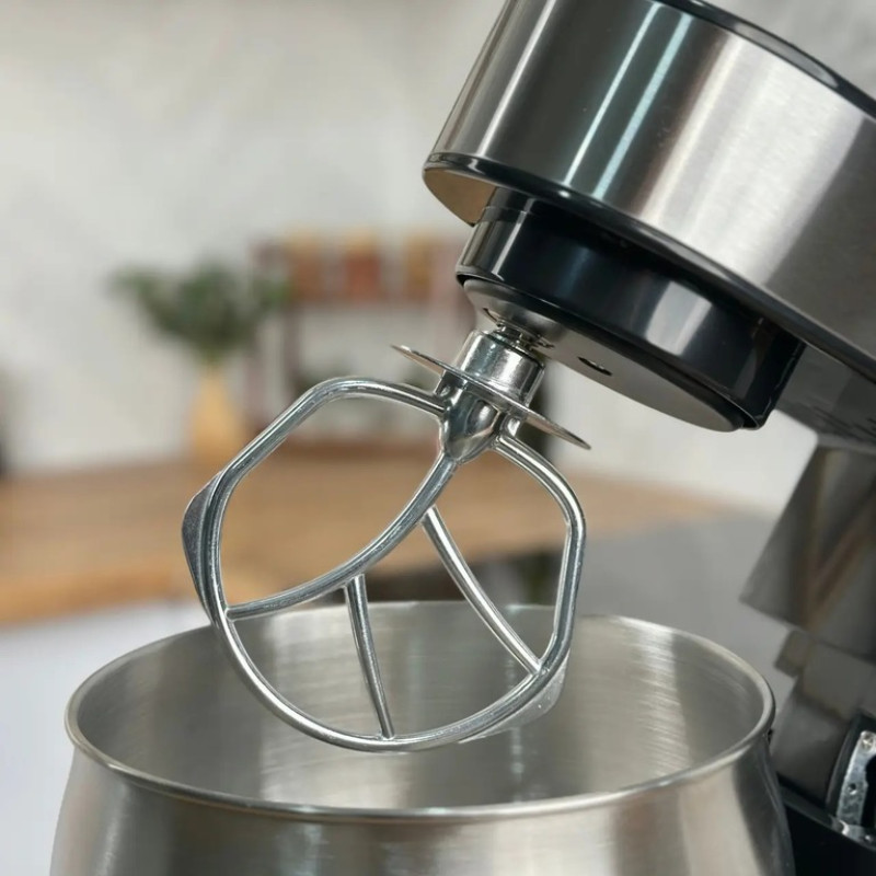 Кухонний тістоміс міксер Zepline ZP-105 3в1, 3500 Вт, чаша 6 л, 6 швидкостей, планетарна система