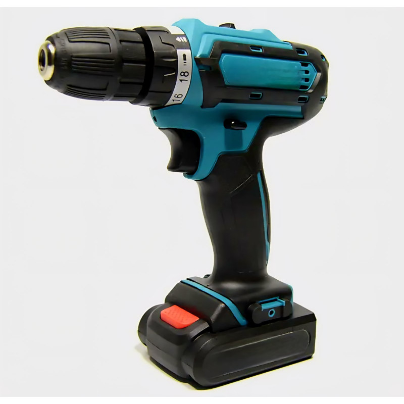 Шуруповёрт Makita 331 DWE (24V, 5.0Ah) с набором инструментов и запасным аккумулятором