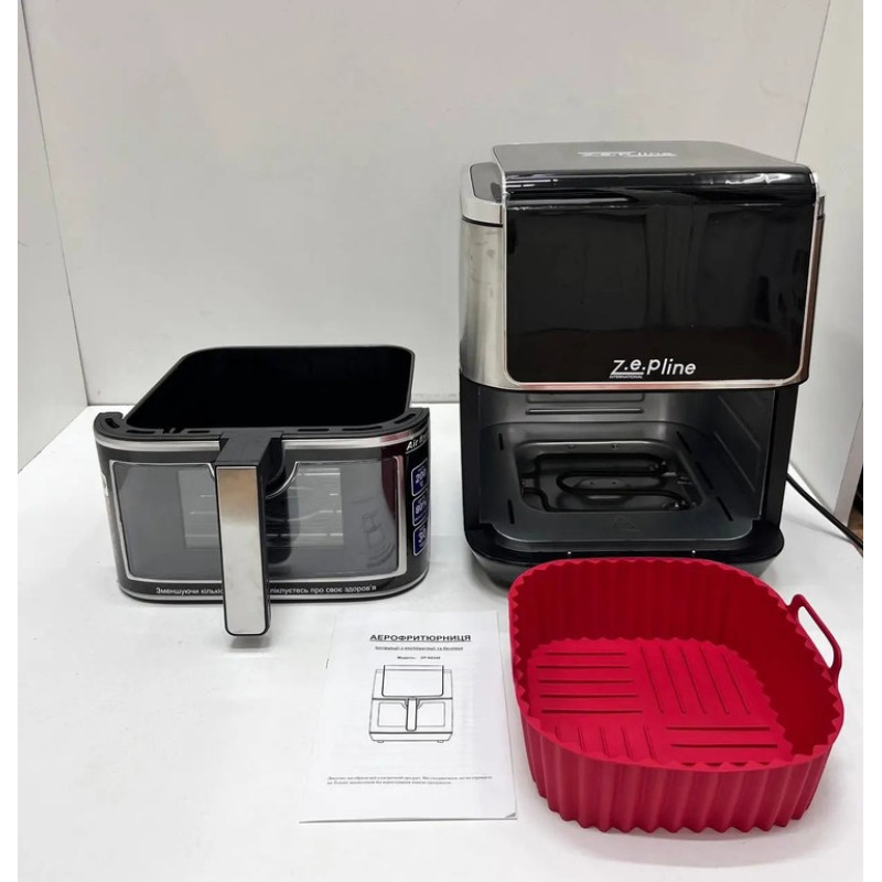 Фритюрниця 13 л з двома тенами 4200 Вт Zepline ZP-00340, аерофрайєр без олії