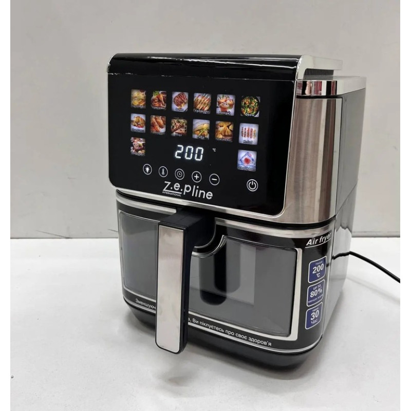 Фритюрниця 13 л з двома тенами 4200 Вт Zepline ZP-00340, аерофрайєр без олії