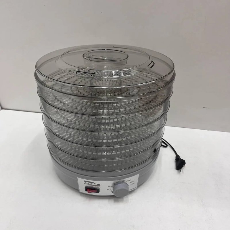 Электросушилка для овощей, фруктов и зелени Zepline ZP 029, 500 Вт, 5 поддонов, серая