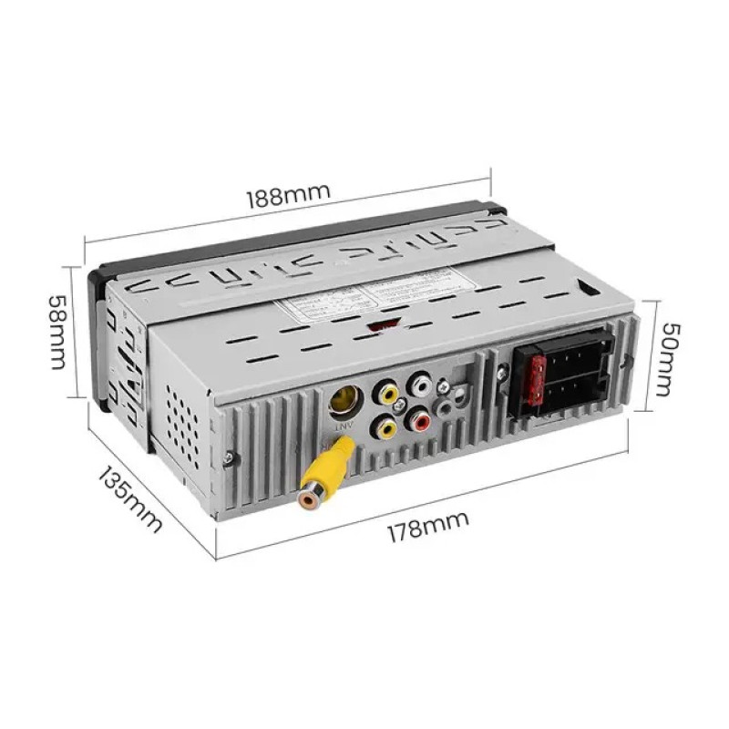 Автомобильная Bluetooth магнитола PI 4023 BT с экраном 4.1" и пультом на руль