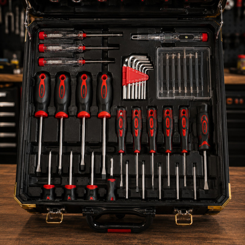 Універсальний набір інструментів WMC TOOLS 408 предметів
