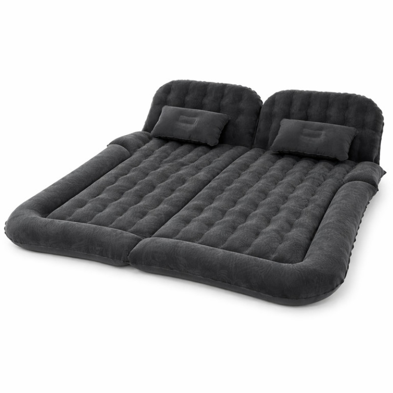 Автомобільний надувний матрац 183×140 см з насосом та 2 подушками для авто