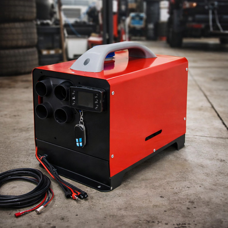 Дизельний обігрівач 4500 Вт із закритою камерою згоряння та пультом ДК