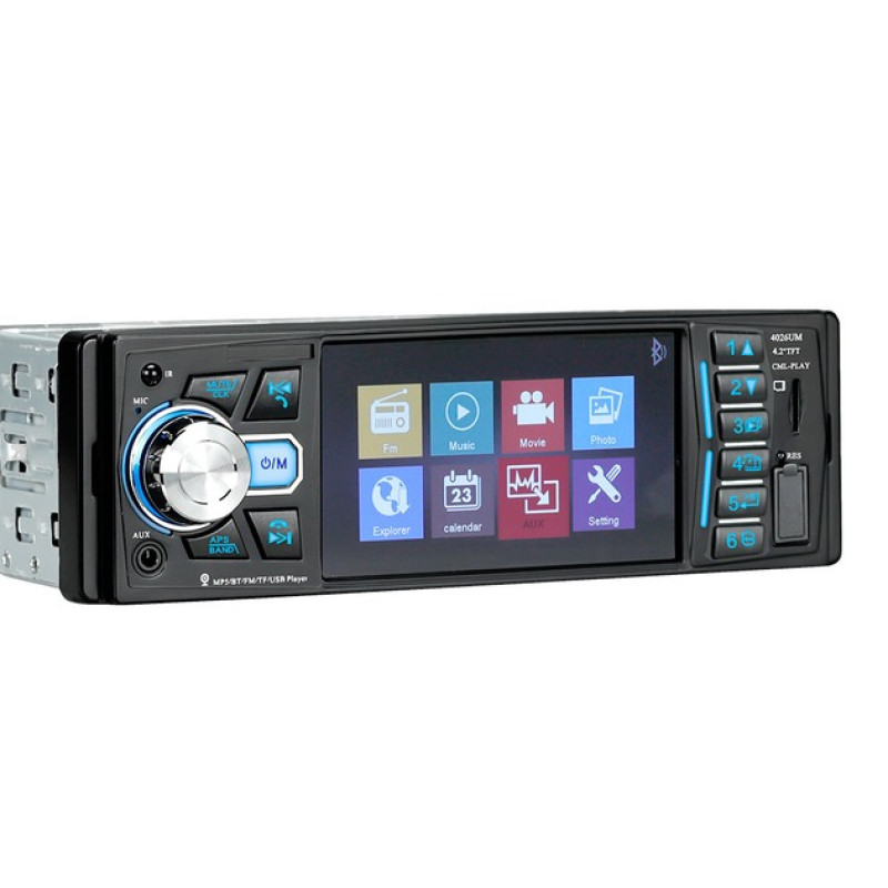 Автомагнітола 4052 Touch 4.1" з Bluetooth, USB та підтримкою камери заднього виду