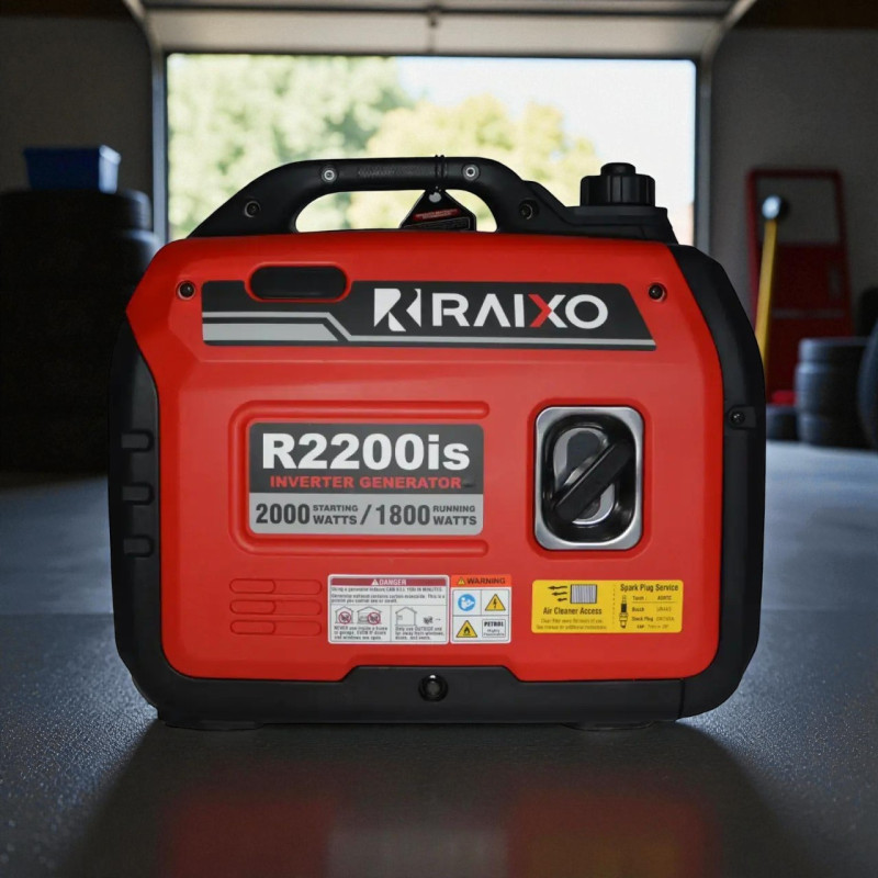 Генератор бензиновий інверторний Raixo R2200IS 1,8кВт / 2кВт