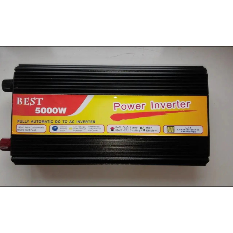 Перетворювач 5000W 12V UN-3061 (робоча потужність 2200W)