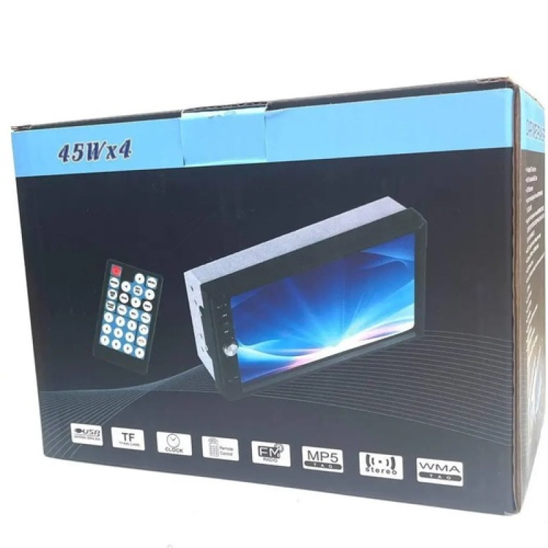 Автомагнітола 7010 2DIN з Bluetooth і сенсорним екраном, пульт у комплекті