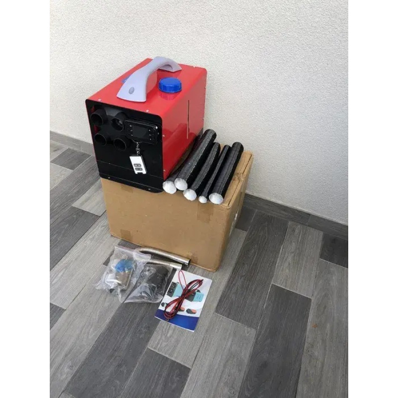 Дизельний обігрівач 4500 Вт із закритою камерою згоряння та пультом ДК