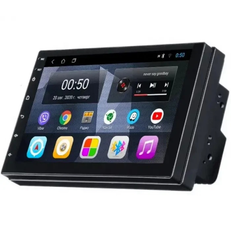 Автомагнітола CP606 2DIN Android 8.0, 2/16 ГБ, 7" IPS дисплей, Bluetooth, Wi-Fi та GPS