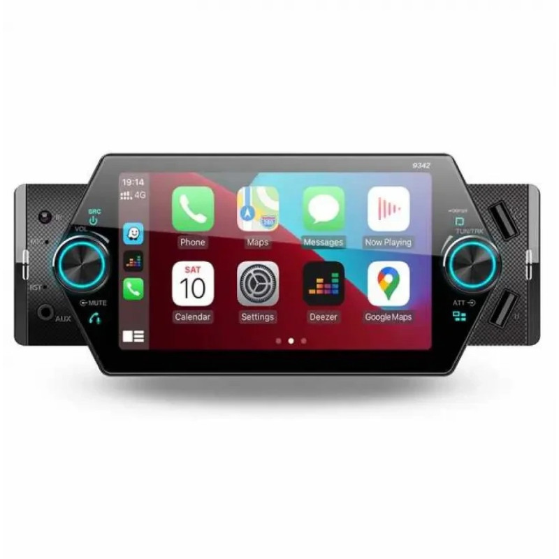 Автомагнитола 1Din 5'' PA 455U с Bluetooth и поддержкой камеры заднего вида