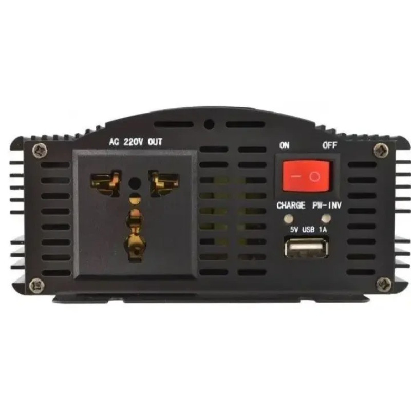 Перетворювач напруги UPS 1800W 12V → 220V з функцією зарядки та захистом від перегріву