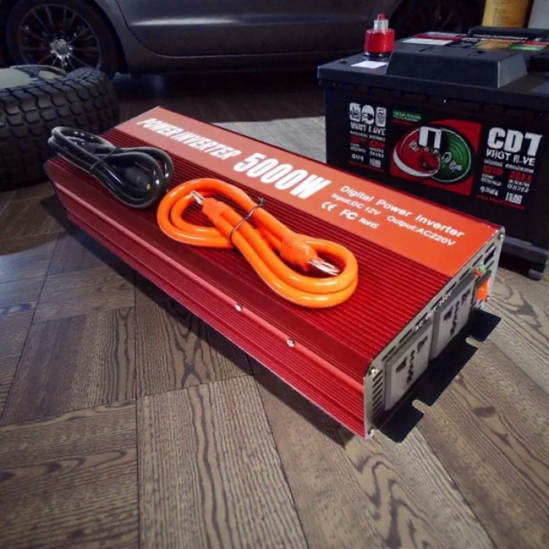 Перетворювач 5000W 12V UN-3061 (робоча потужність 2200W)