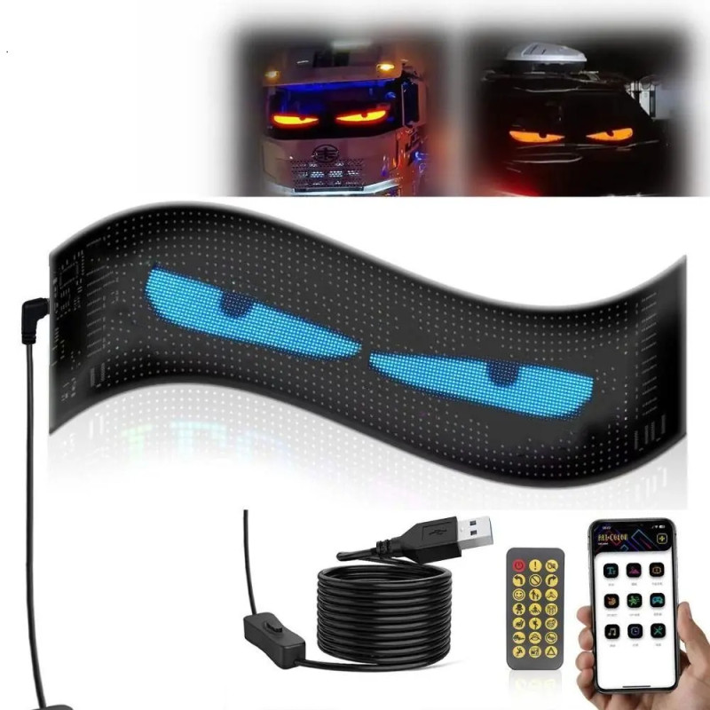 Гнучкий LED екран Matrix Pane APP Wi-Fi RGB 92×374 мм