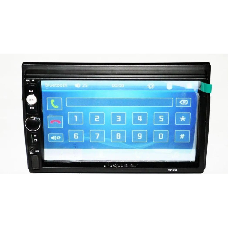 Автомагнітола 7010 2DIN з Bluetooth і сенсорним екраном, пульт у комплекті