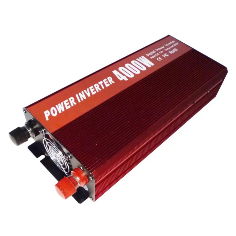 Автомобильный инвертор-преобразователь напряжения 4000W 12V UN-3060