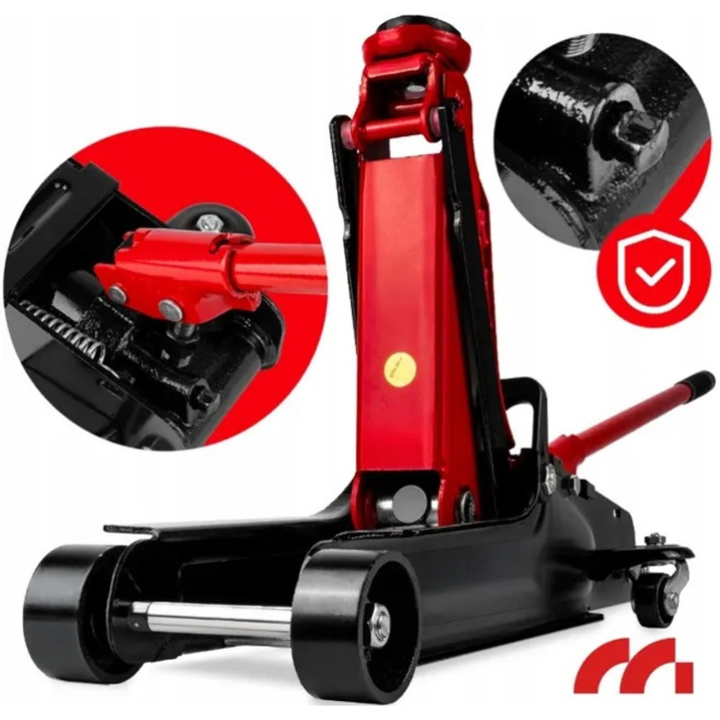 Домкрат гідравлічний підкатний низькопрофільний 2.5 т (85–385 мм) MasterJack2500