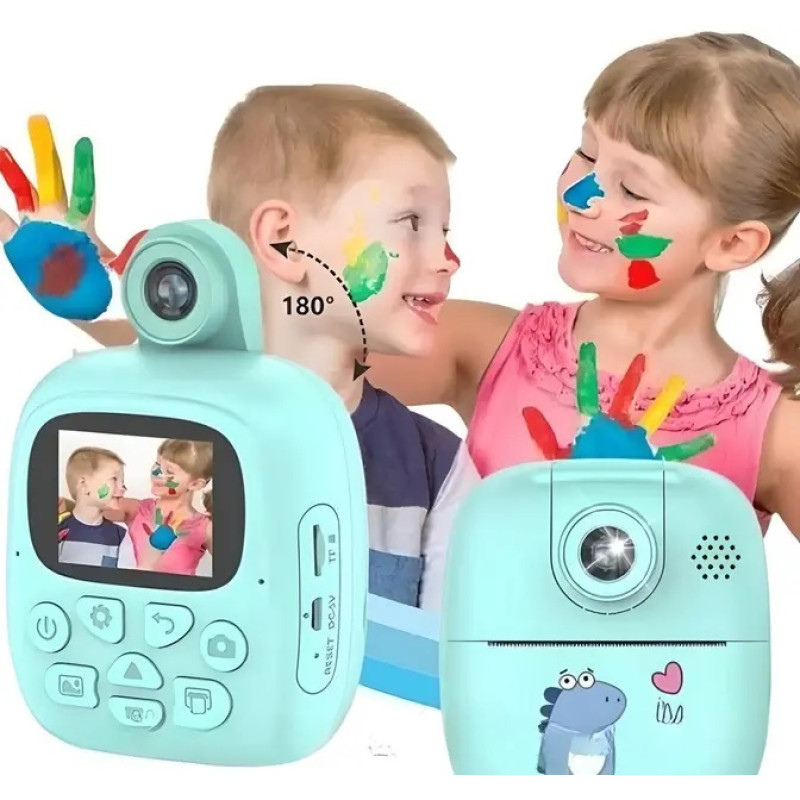 Детский фотоаппарат M4 с моментальной печатью — камера для мгновенных снимков