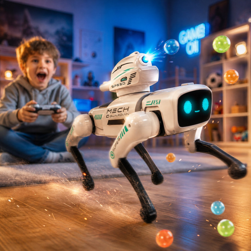 Інтерактивний робот-собака, що стріляє кульками орбіз UFT Smart Dog 2