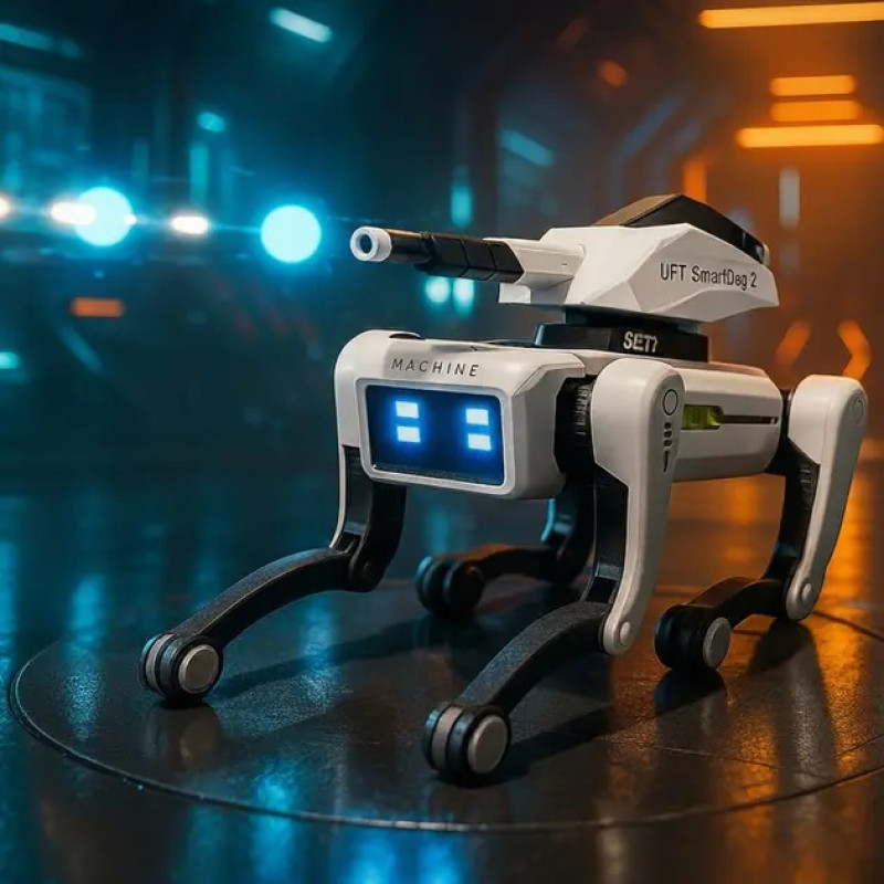 Интерактивный робот-пес, стреляющий шариками орбиз UFT Smart Dog 2