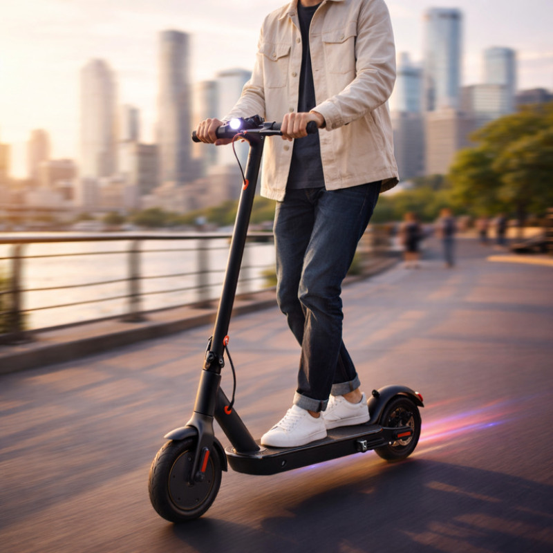 Электросамокат SCO12 500W 9600 мАч складной городской до 30 км/ч