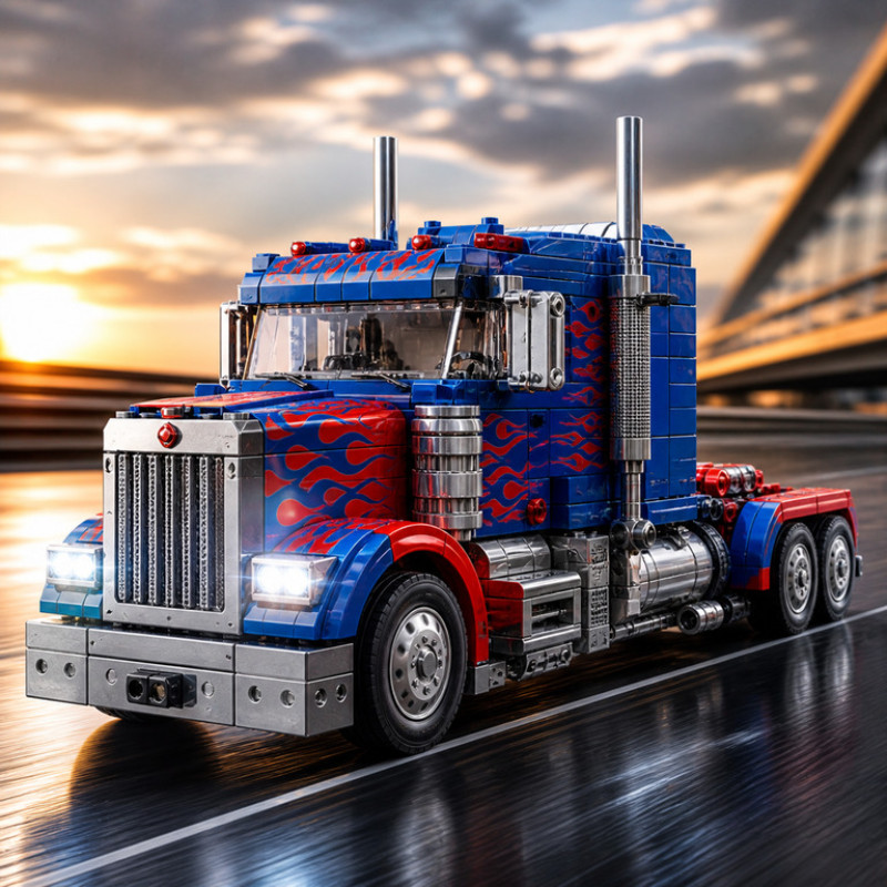 Конструктор-трансформер 2в1 «Optimus Prime»: Робот і Машина