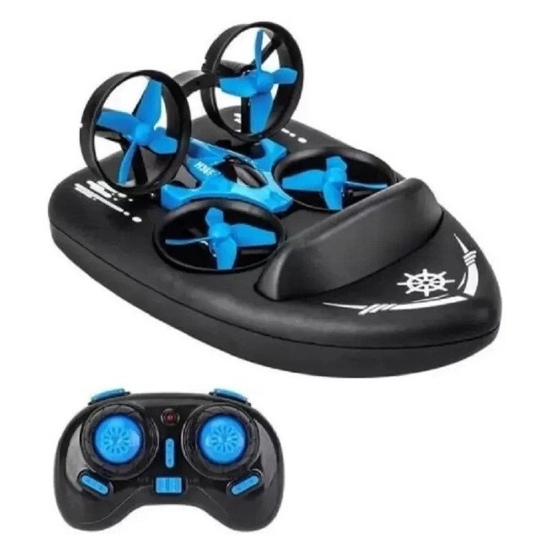 Катер-дрон-машинка Trix 3в1 K2 на радіокеруванні для води, землі та повітря