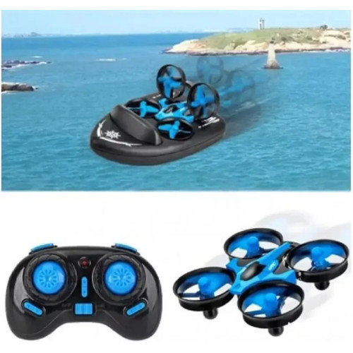 Катер-дрон-машинка Trix 3в1 K2 на радіокеруванні для води, землі та повітря