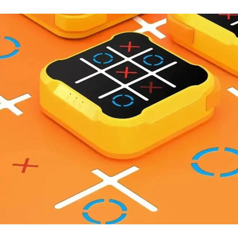 Портативная электронная игра «Крестики-нолики» | Карманное настольное развлечение