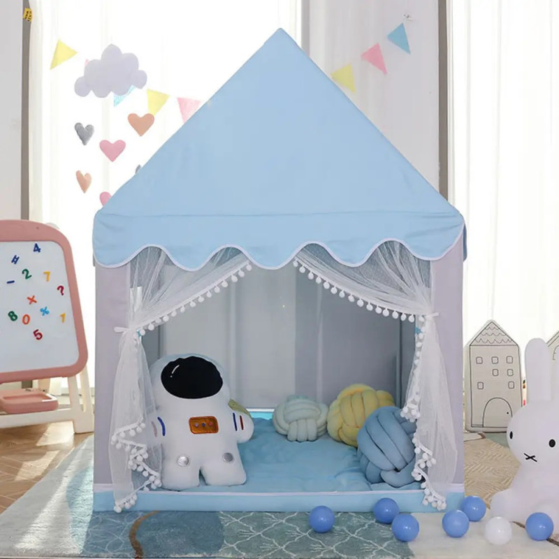 Детская игровая палатка «Замок-домик» AND 1083, 130×120×105 см