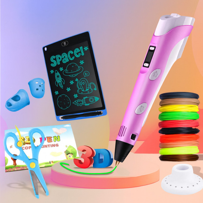 3D-ручка с планшетом 3D Pen-6 с LCD дисплеем | Мир фантазии в твоих руках