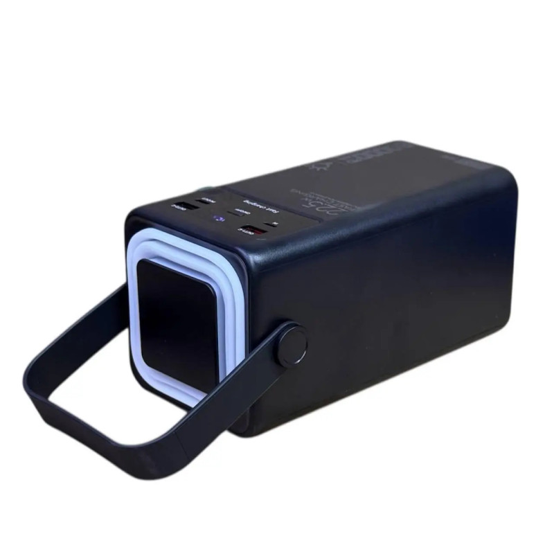 Павербанк PD-80 80000 mAh 22.5W Fast Charge с фонарем и кабелями