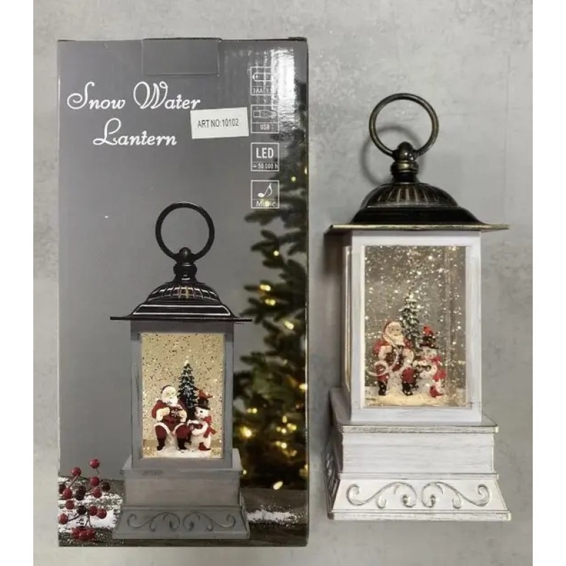 Новогодний ночник XMAS WDL-24004A 21,5 см – стильный LED фонарь