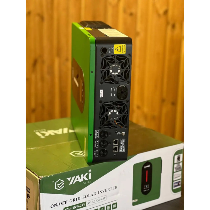 Гибридный инвертор Yaki SY-6.2KW-48V (6000W, однофазный)