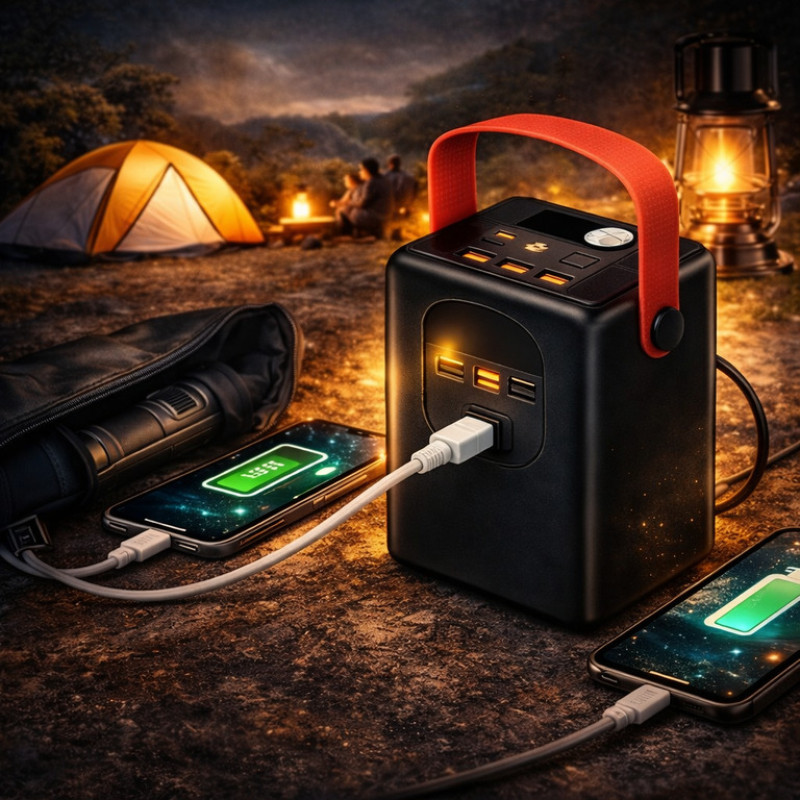 Портативное зарядное устройство ACL PW-143 Fast PowerBank 80000 мА·ч