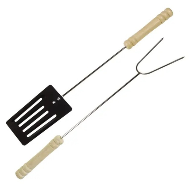 Складной мангал для барбекю Supretto CA-07, чемодан переносной, компактный, черный