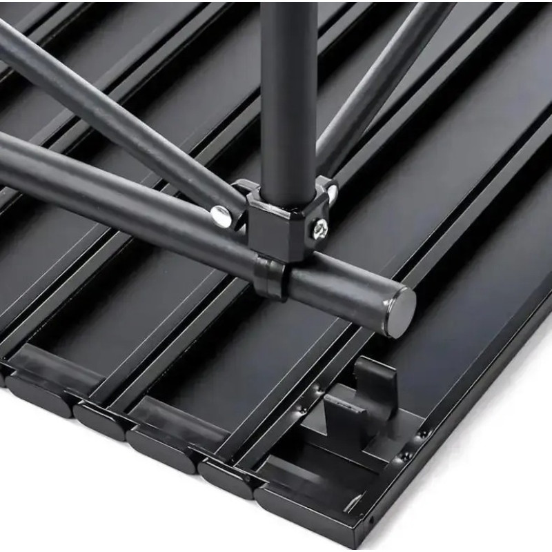 Складной туристический стол 95×55 см + 6 стульев – набор для пикника и кемпинга