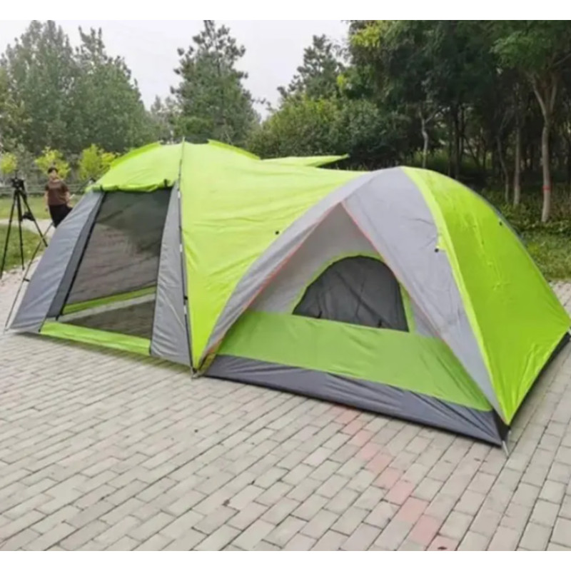 Палатка туристическая 6042 на 4 человека с навесом, тамбуром и москитной сеткой