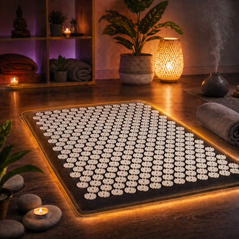 Акупунктурний масажний килимок Ommassage Yantra Mat 65×41 см