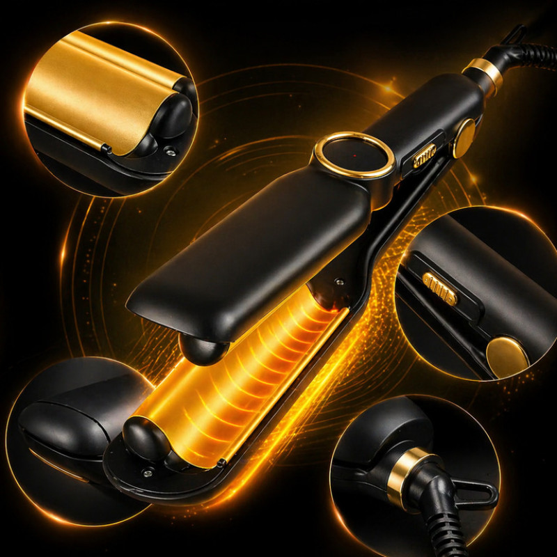 Плойка для завивки волос RAF R.0411 35 Вт с керамическим покрытием и регулировкой температуры