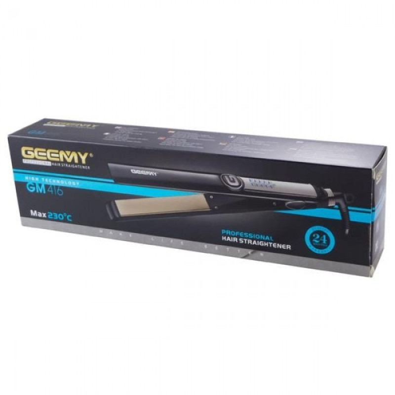 Выпрямитель для волос Gemei GM-416 с керамическим покрытием и регулировкой температуры