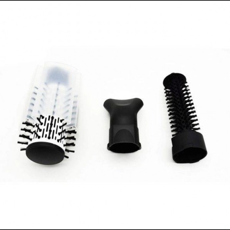 Стайлер-фен-щётка Gemei GM-4828, 3 в 1, вращающиеся насадки, 1000 Вт, керамическое покрытие