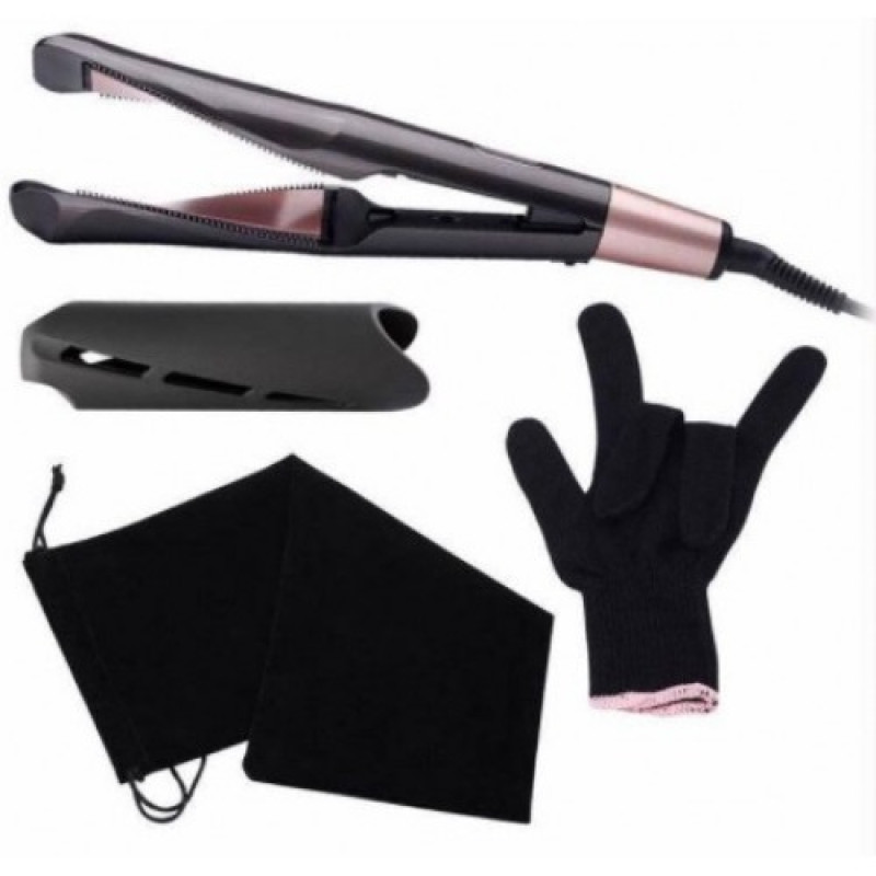 Спиральный выпрямитель Curl & Straight 2в1 для завивки и выпрямления волос WM-002