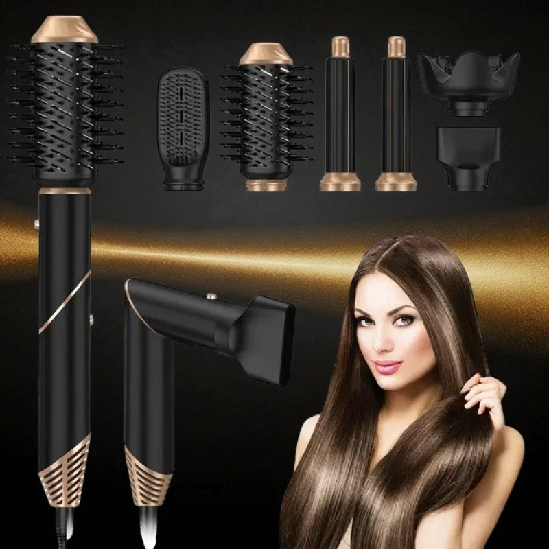Багатофункціональний стайлер для волосся Hot Air Styler 6в1