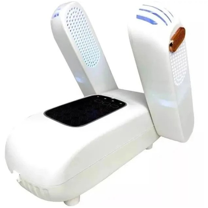 Электрическая сушилка для обуви Shoes Dryer SH01, 220 Вт, с УФ, таймером и морской солью, белая