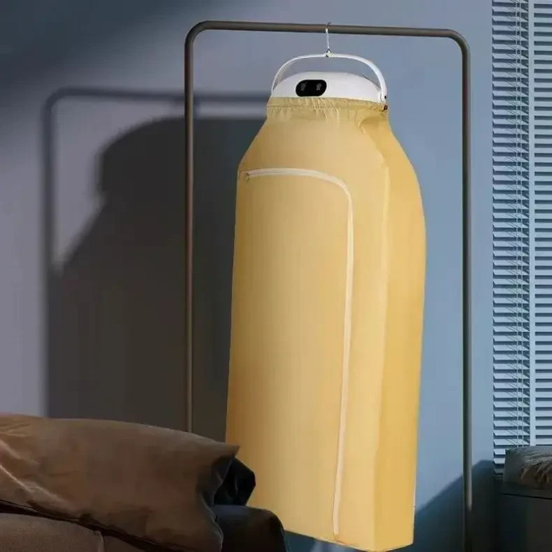 Автоматична сушарка для одягу HB-006, вертикальна, з чохлом і таймером, 1000 Вт, переносна, складана