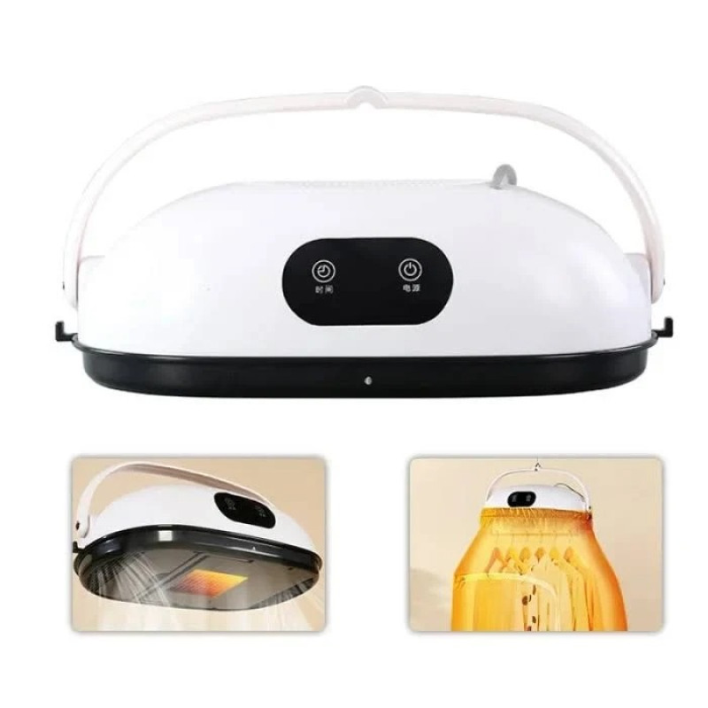 Автоматична сушарка для одягу HB-006, вертикальна, з чохлом і таймером, 1000 Вт, переносна, складана